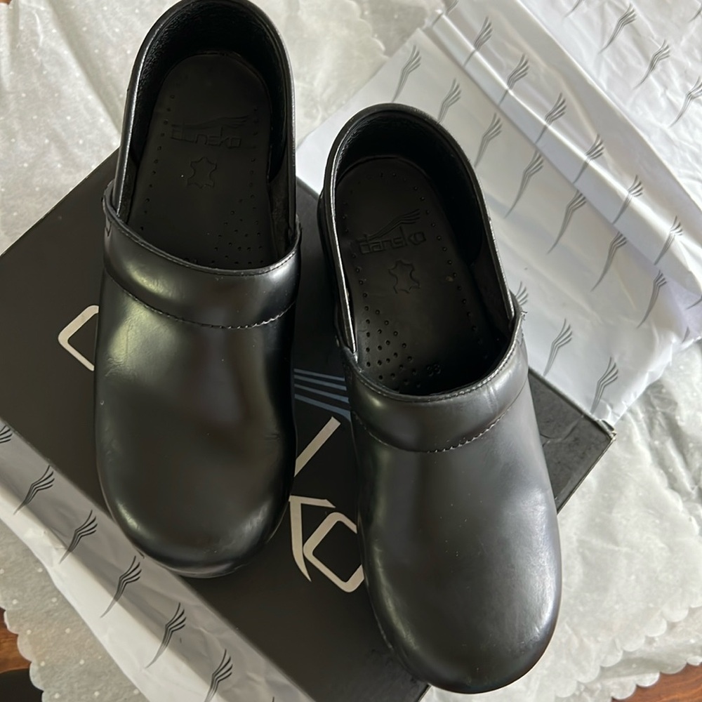 Dansko shoes, black, size 38